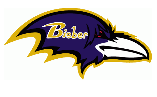 Baltimore Ravens Canadian Logos iron on transfers